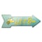 Signmission Let It Bee Arrow Decal Funny Home Decor 18in Wide D-A-999776 - alternate 1